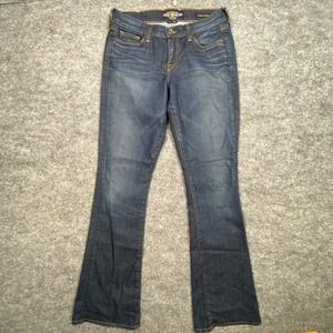 Lucky Brand Sofia Boot Jeans Womens 6 28 Dark Wash Bootcut Denim Made in USA